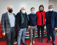 Da sinistra Filippo Pieri, Gianni Alviti, Daniele Saporetti, Roxana Vlad, Onofrio Rota.jpg