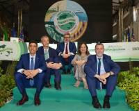 Segreteria FAI CISL, da sinistra Mohamed Saady, Patrizio Giorni, Onofrio Rota, Raffaella Buonaguro e Massimiliano Albanese.jpg